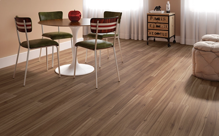 Piso Laminado Clicado Durafloor New Way Nogueira Cadiz