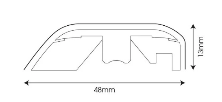 Quick Step Perfil Incizo 5x1 cor 1574