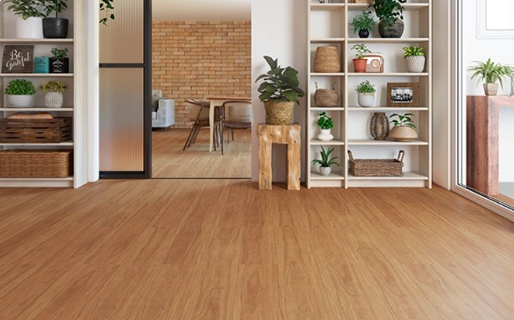 Piso Laminado Clicado Durafloor Nature Cumaru Raiz